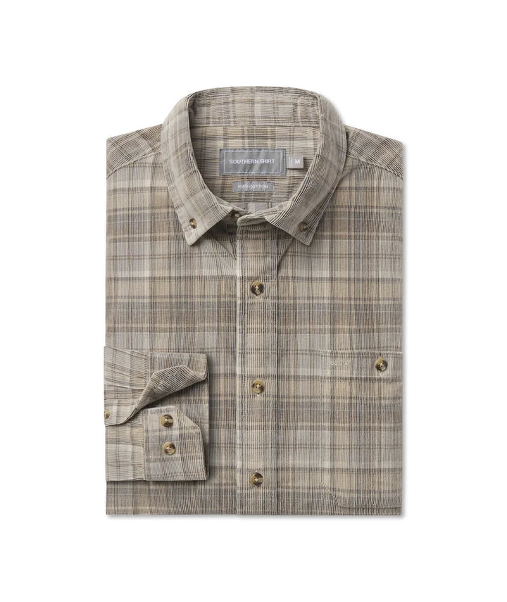 SSCO Men’s Braxton Lightweight Cord Flannel - Hillside
