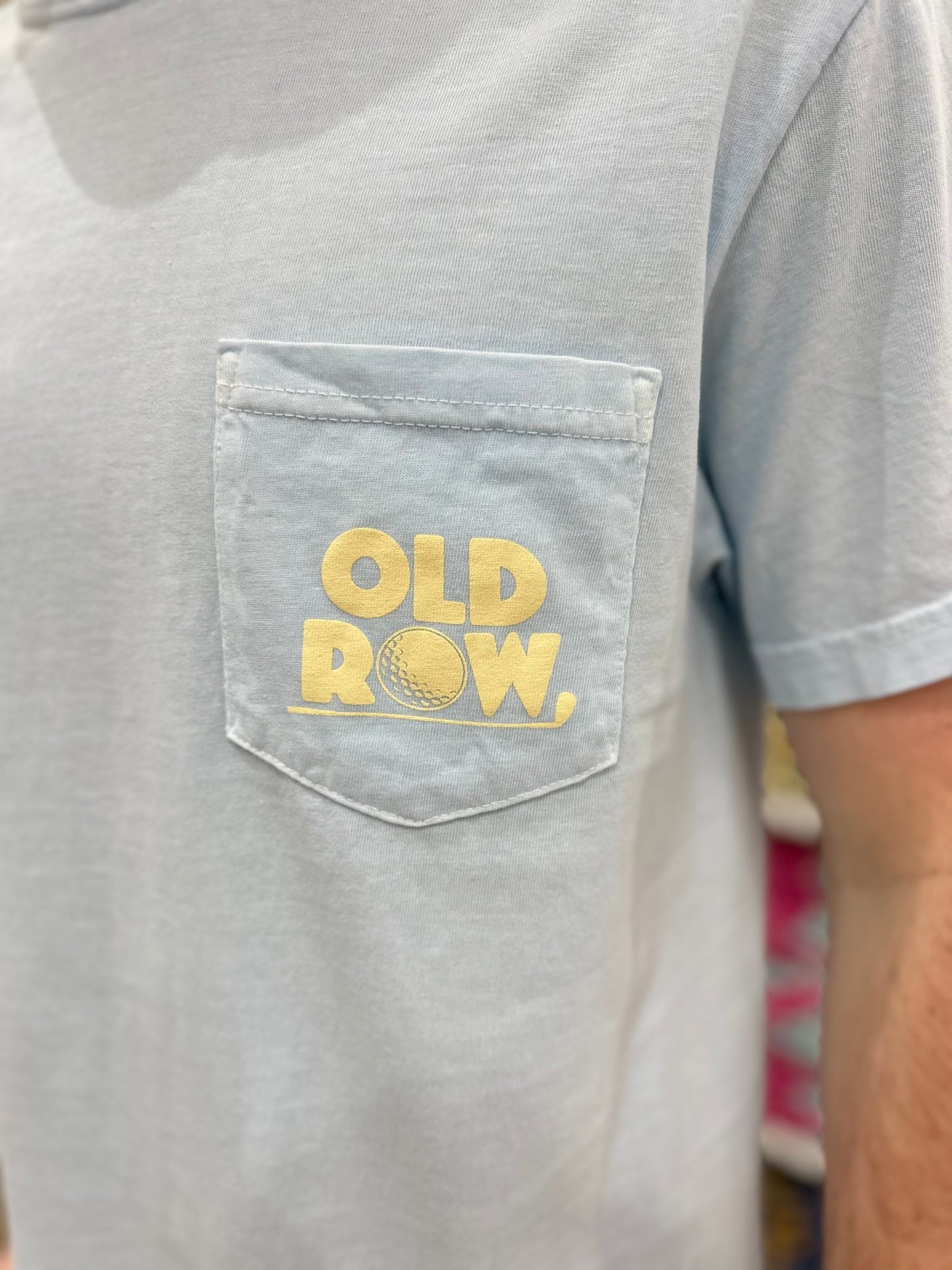 Old Row Amateur Golfer Pocket S/S T-Shirt