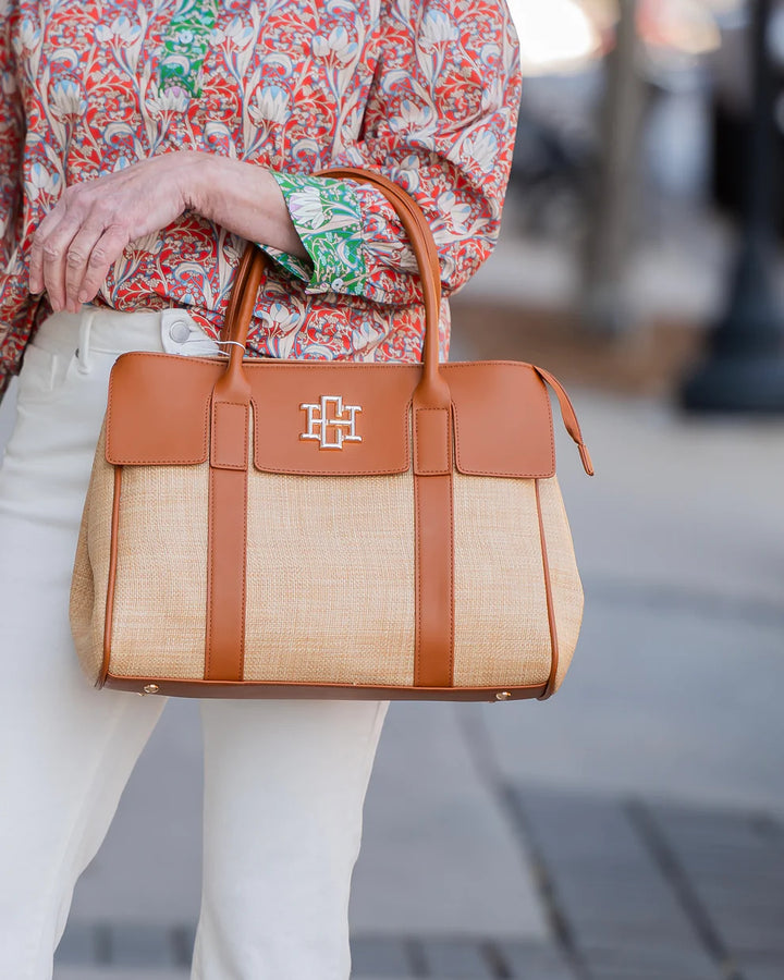 CH Augusta Handbag - Natural Saddle