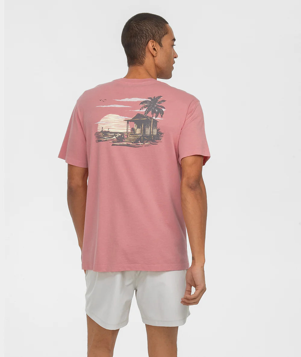 SSCO Men’s Get Lost S/S T-Shirt - Mauveglow