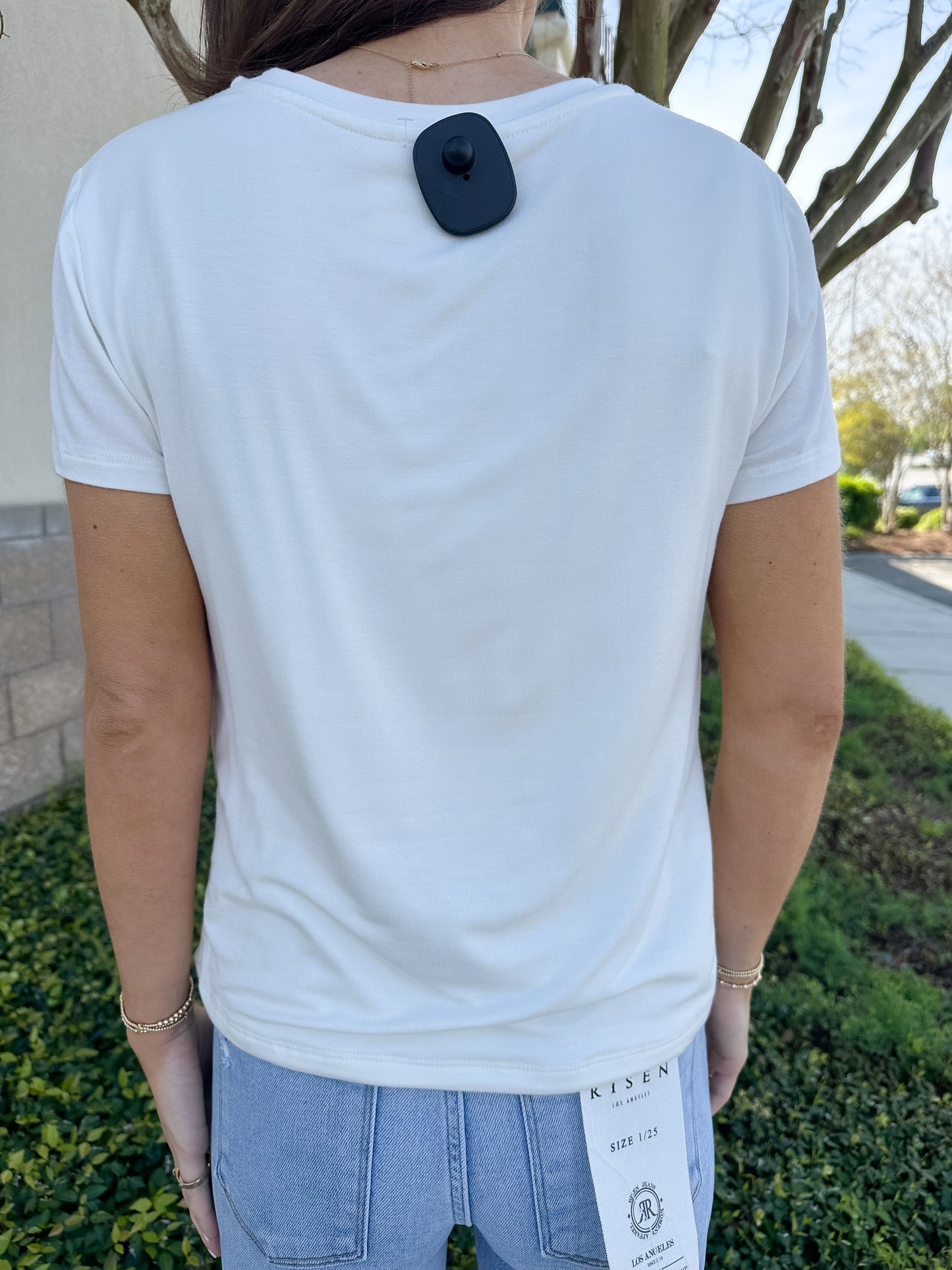 Gale Crew Top - Off White