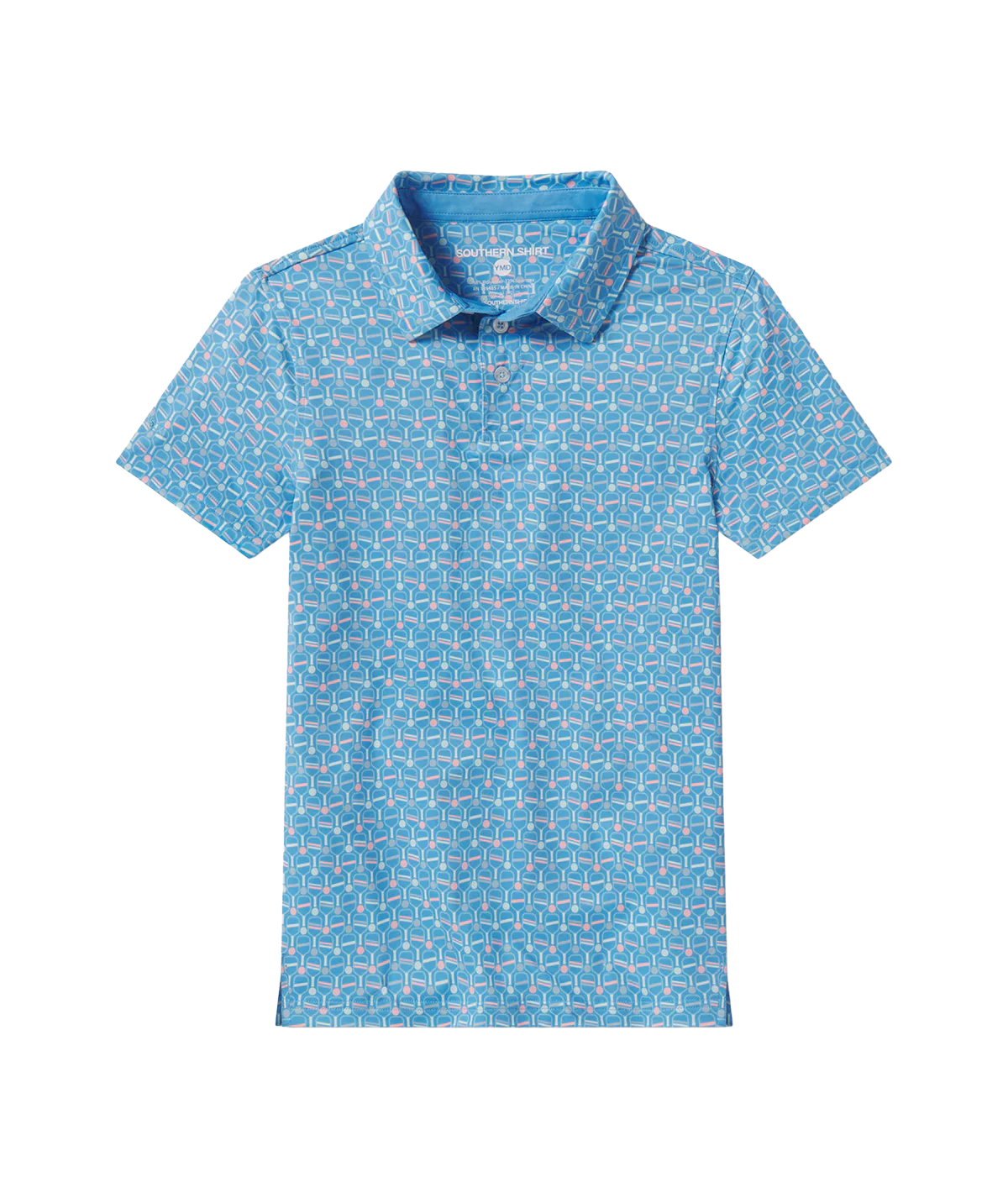 SSCO Youth Boy’s Net Gains Printed Polo