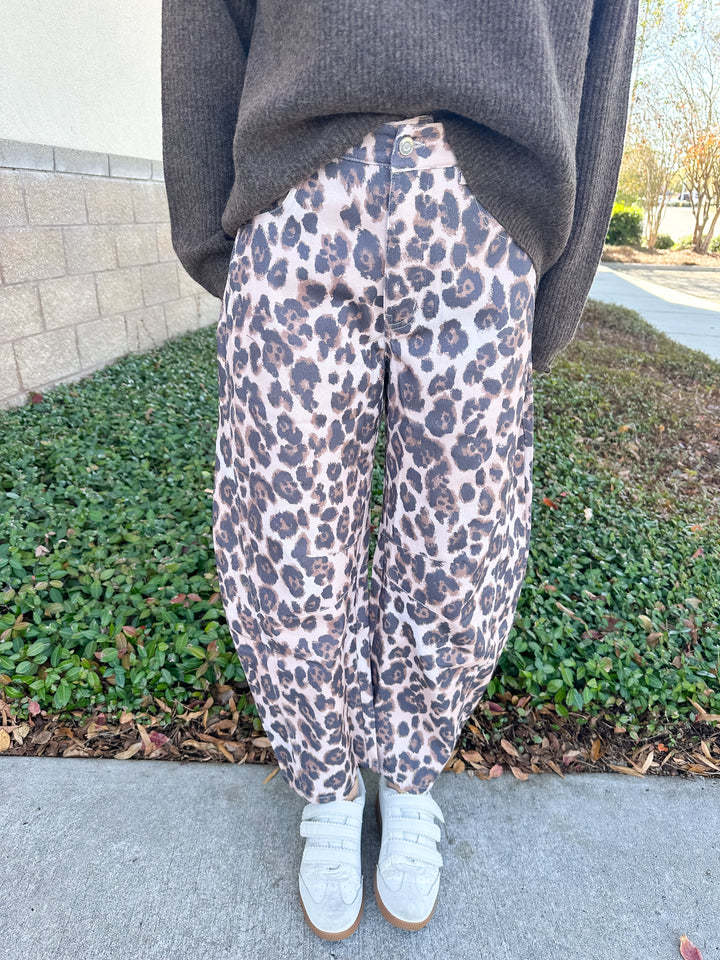 Going Wild Barrel Jeans