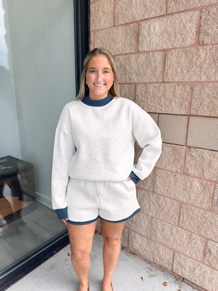 Dolly Mock Neck Set