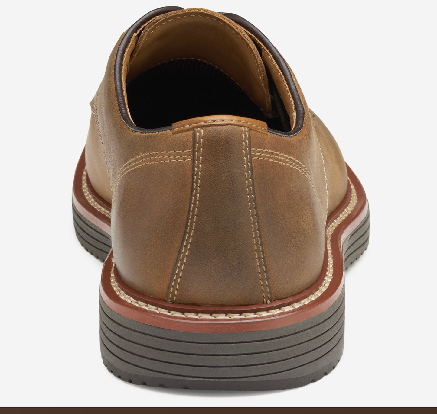 Johnson & Murphy Upton Leather Sneaker - Tan Oil Full Grain