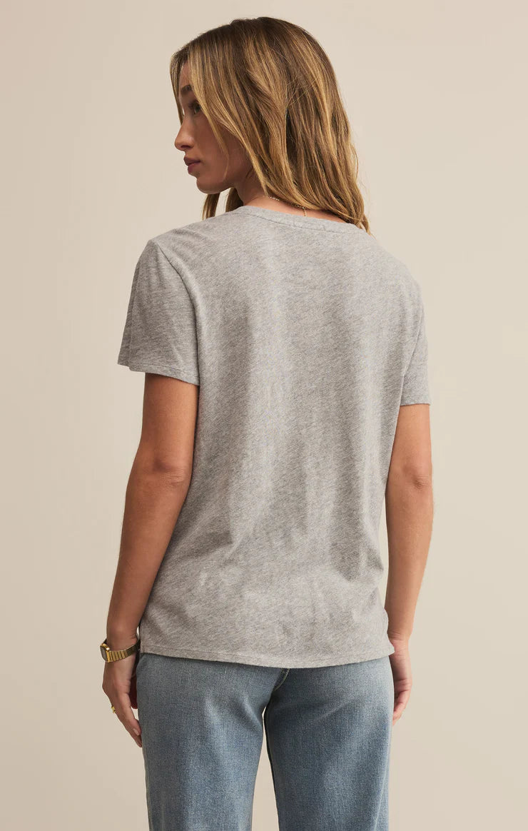 Foundation Slub Tee - Classic Heather Grey