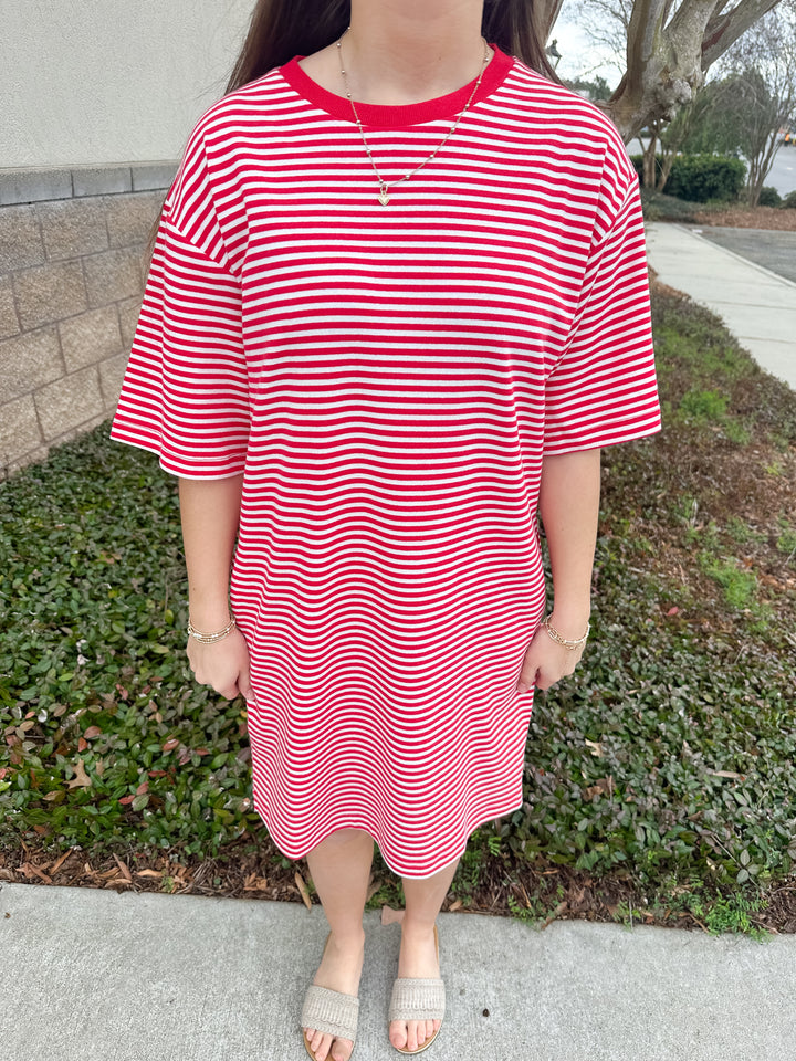 Santa Clara Dress - Red