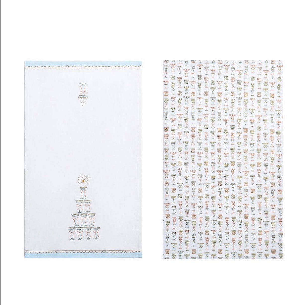 Two’s Company Cheers! Dish Towel Set