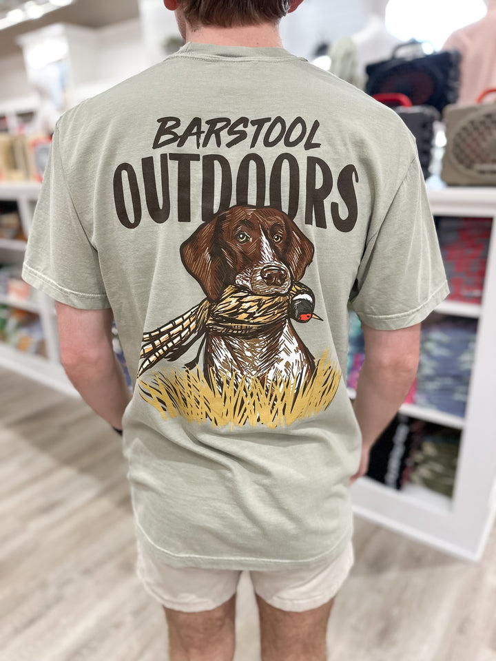 Barstool Sports Outdoors Hunting GSP S/S Pocket T-Shirt - Sandtone