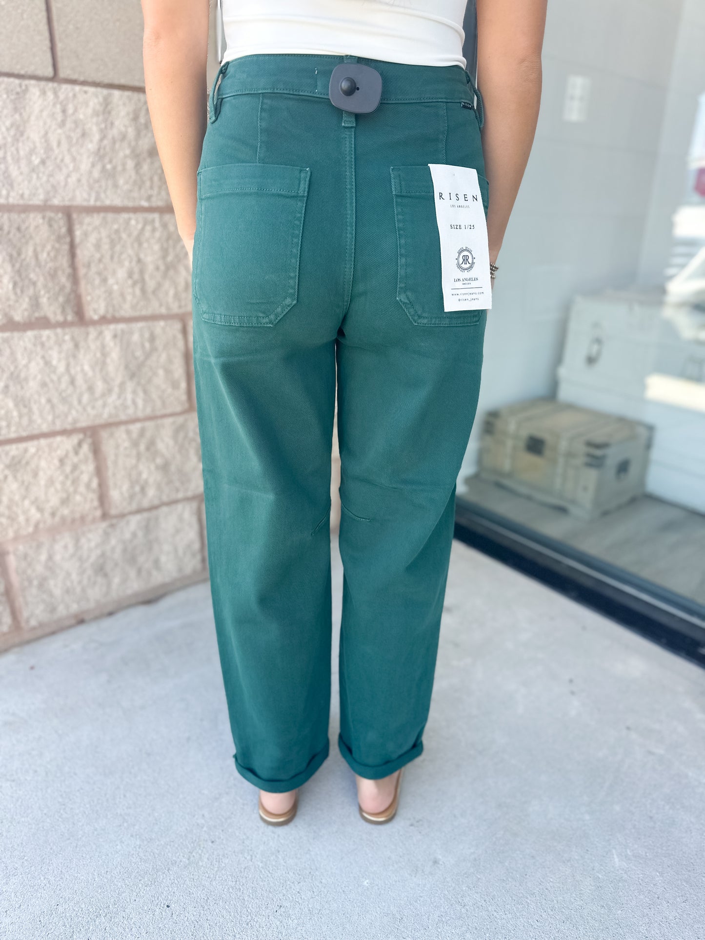 Risen Lilah Barrel Jeans