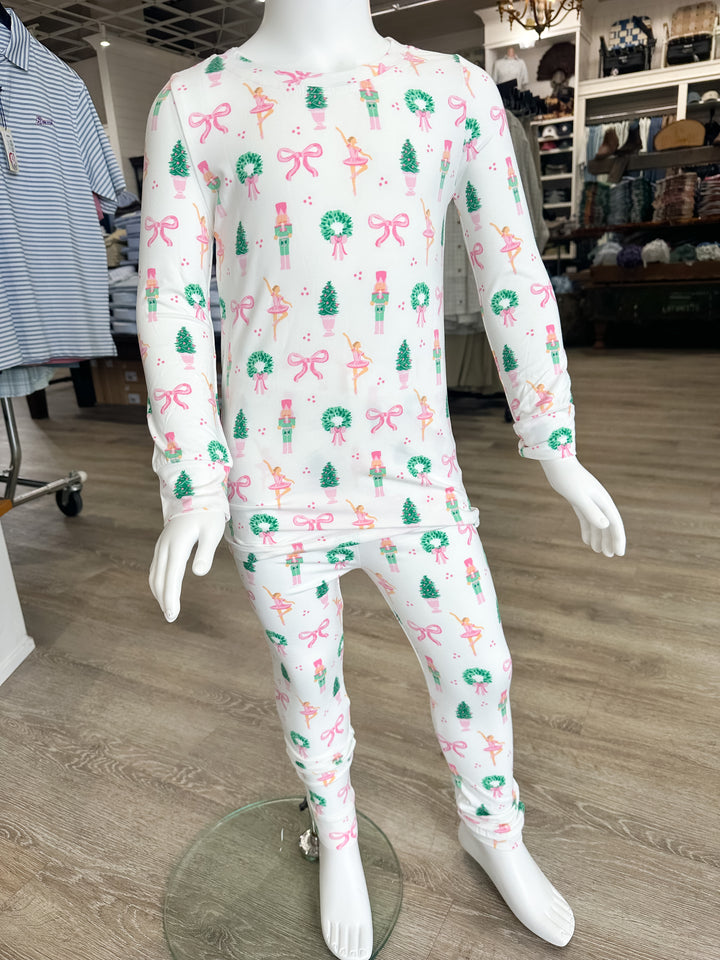 MS Toddler PJ Pant Set - Sugar Plum Dreams