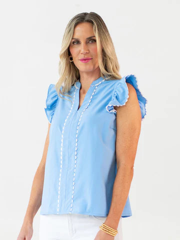Kira Top - Blue