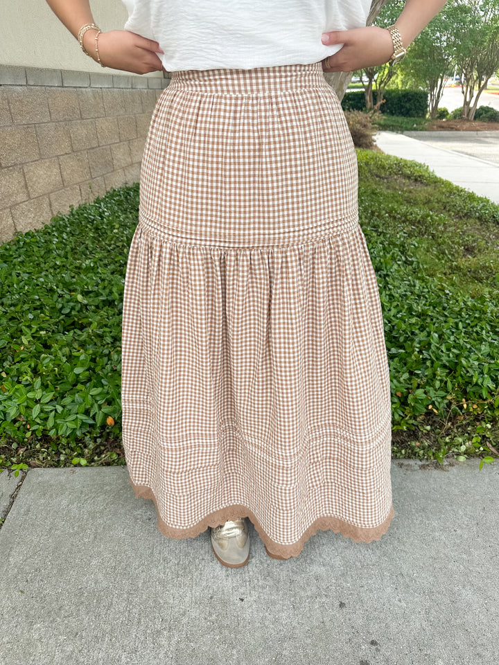 On The Prairie Maxi Skirt