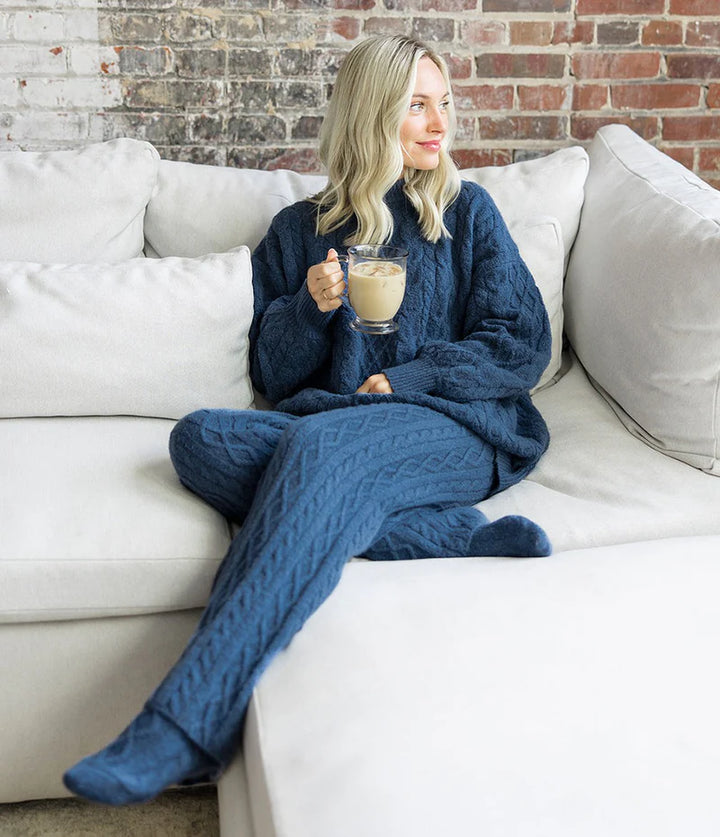 SSCO Women’s Cable Knit Socks - Windsor