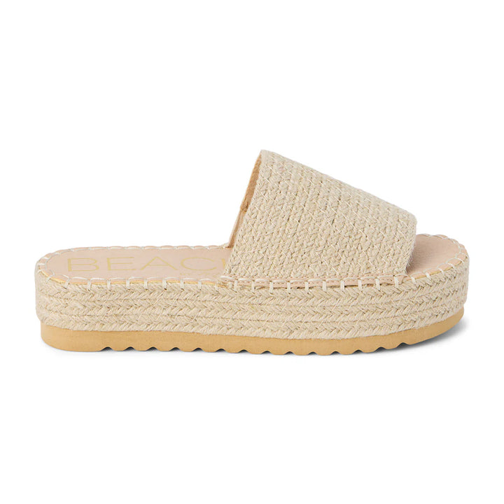 Del Mar Platform Sandal - Natural