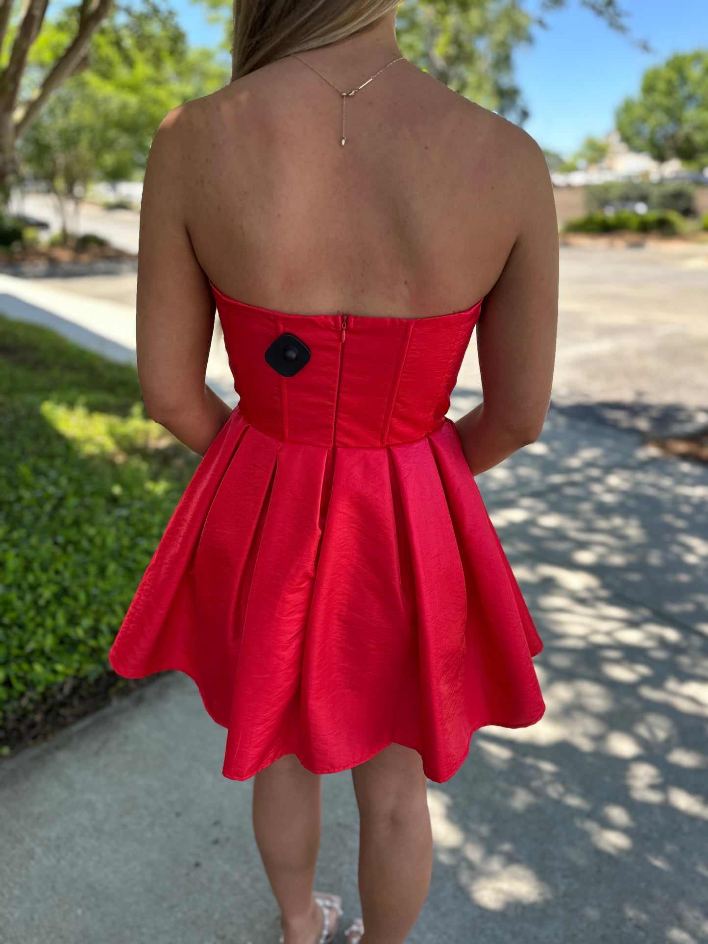 Party Girl Strapless Mini Dress