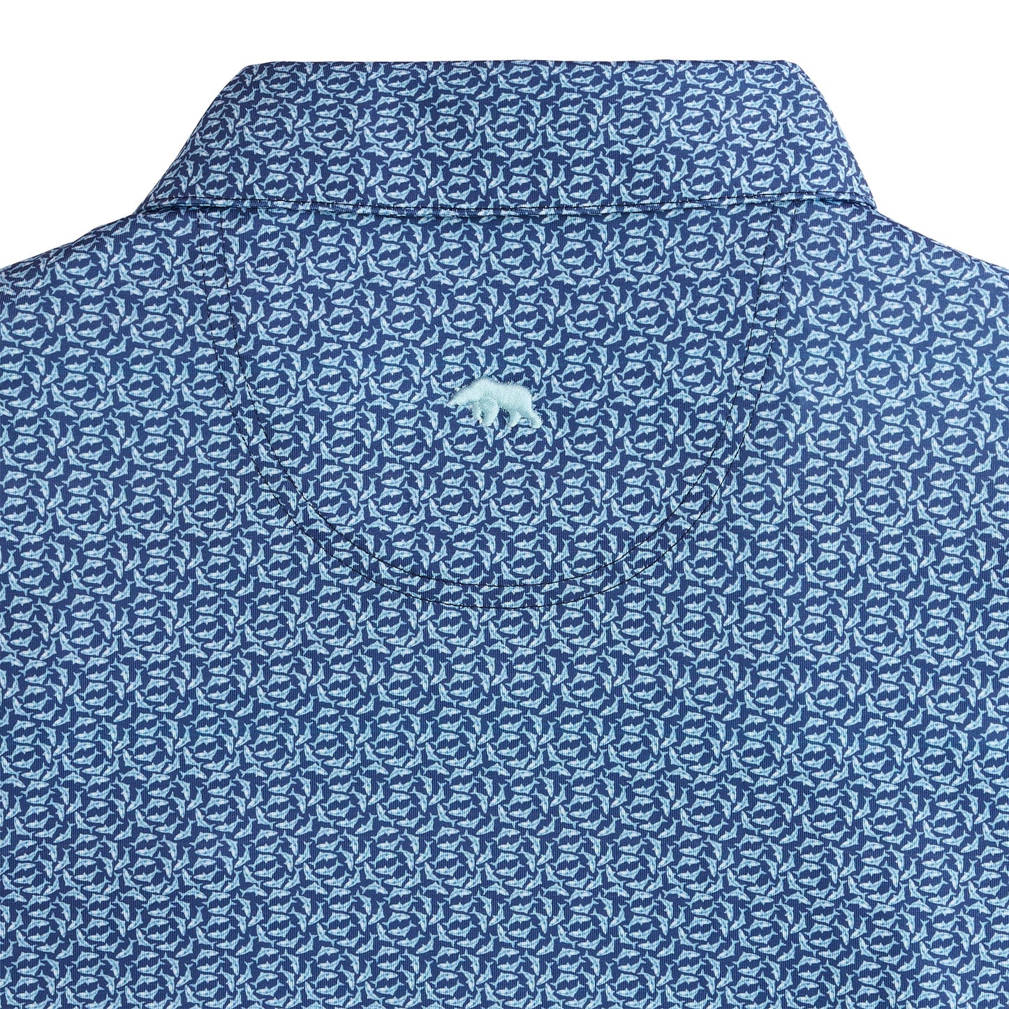 Onward Reserve Fins Printed Performance Polo - Naval Acadamy