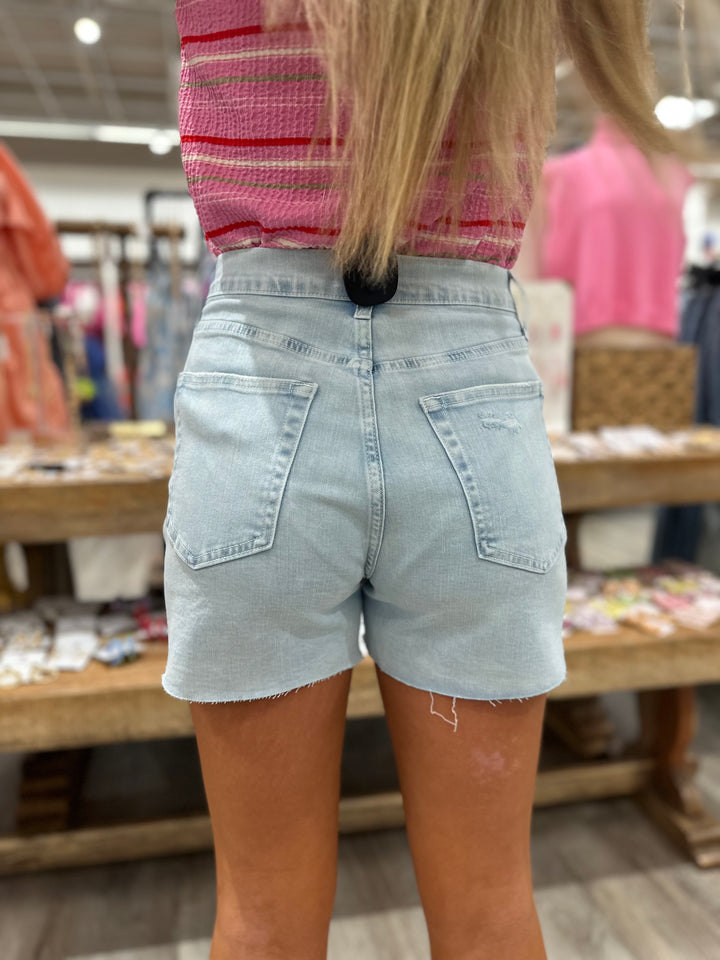 Elise Denim Cutoff Shorts
