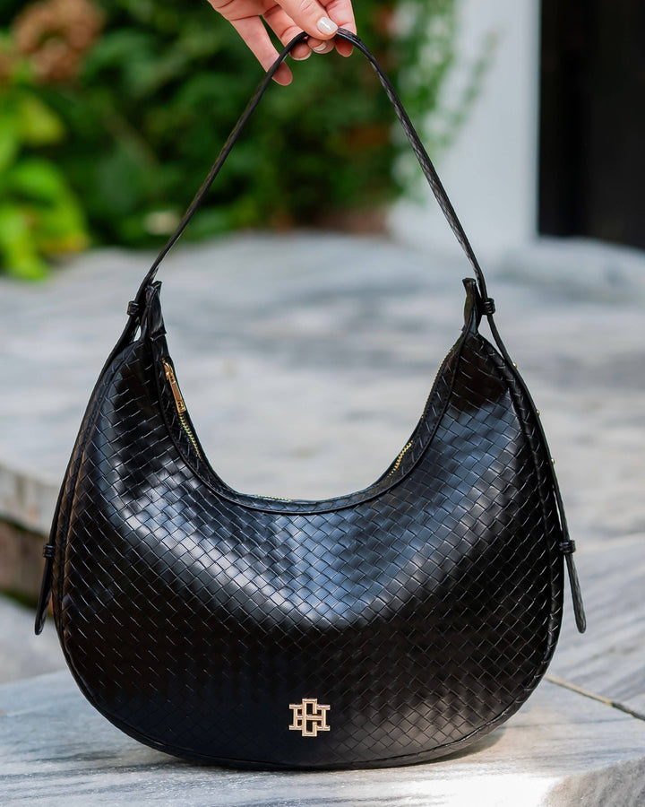 CH Winslow Curved Bag Woven Black