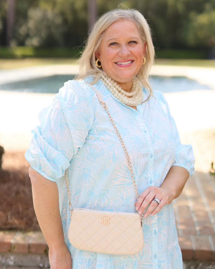 CH Livi Crossbody- Cream Quilted