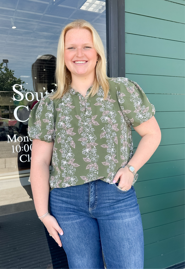 Lainey Top - Secret Garden