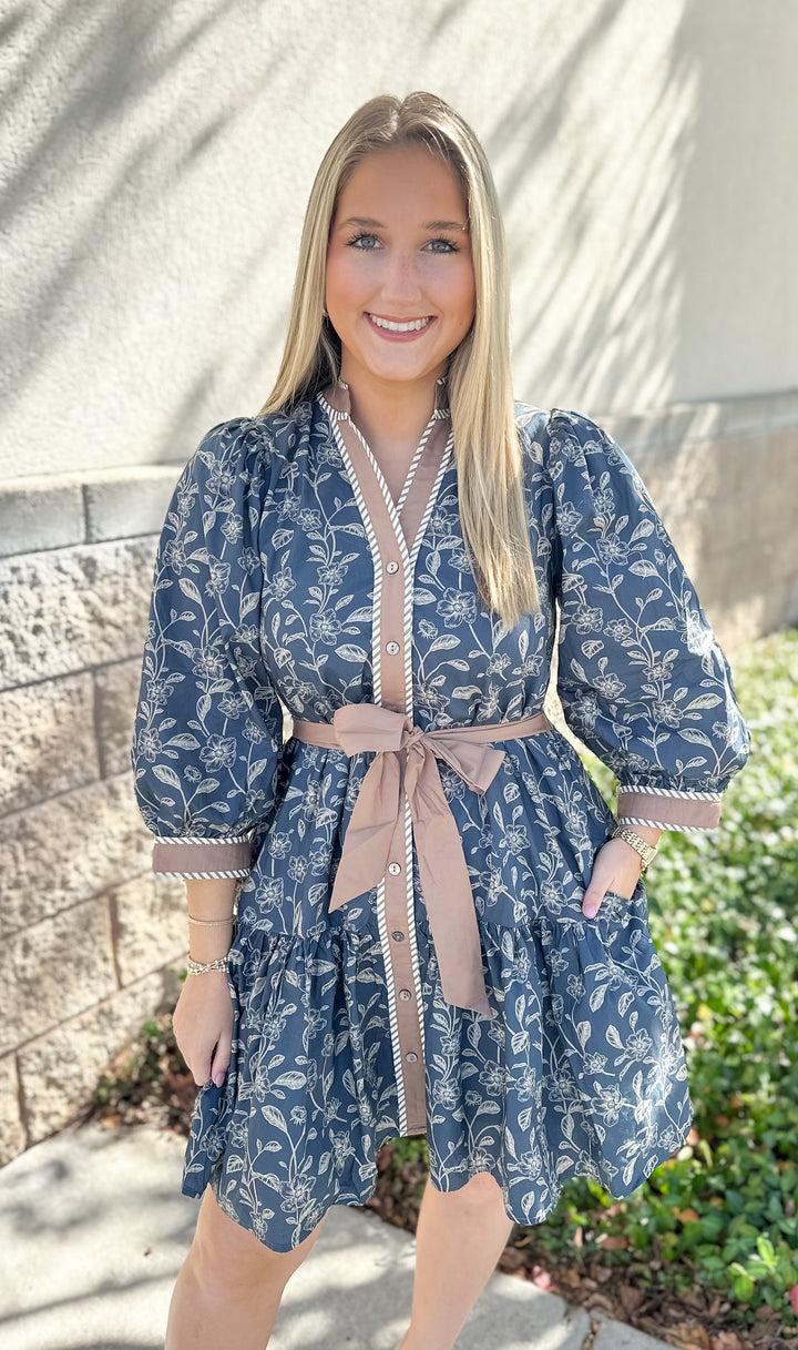 Natalie Belt Dress
