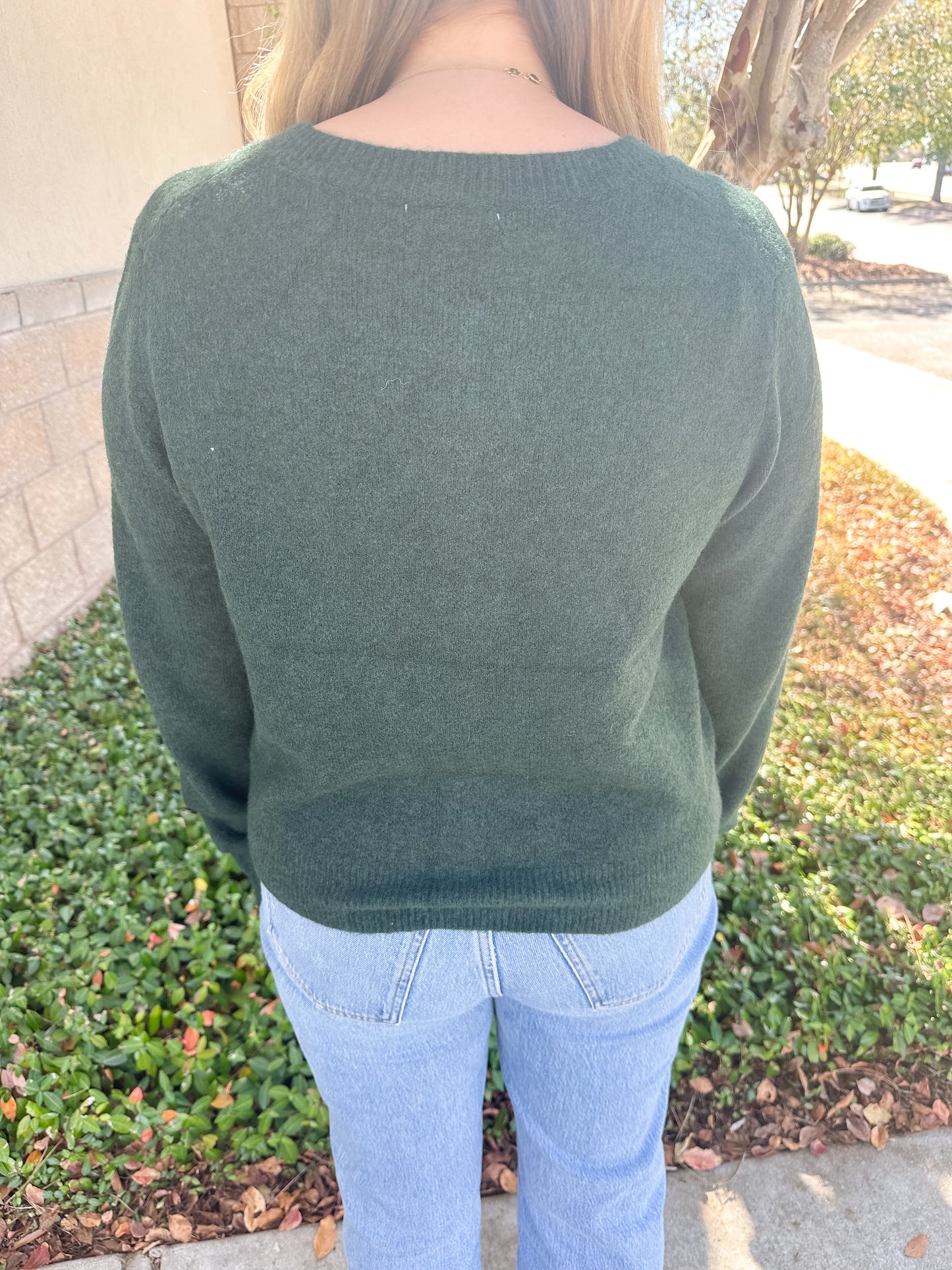 Medina Cozy Cardigan - Garden Green
