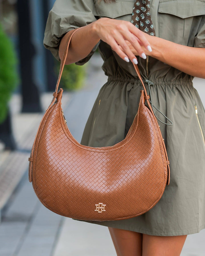 CH Winslow Curved Bag Woven Saddle