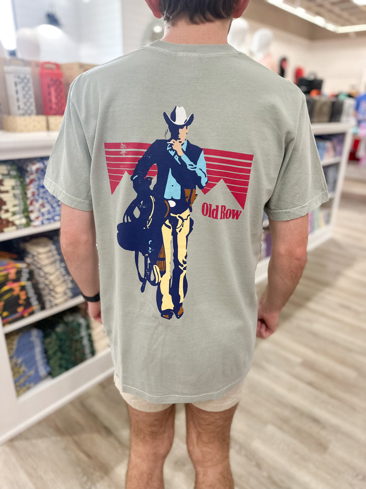 Old Row Cowboy 5.0 S/S Pocket T-Shirt - Bay