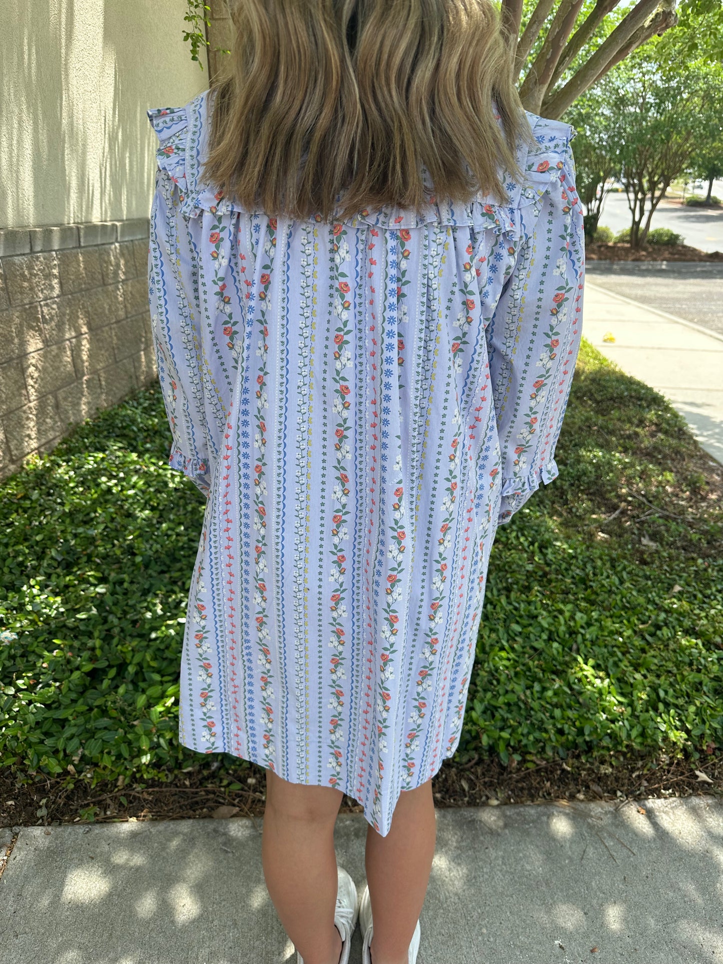 Marty Floral Vine Dress