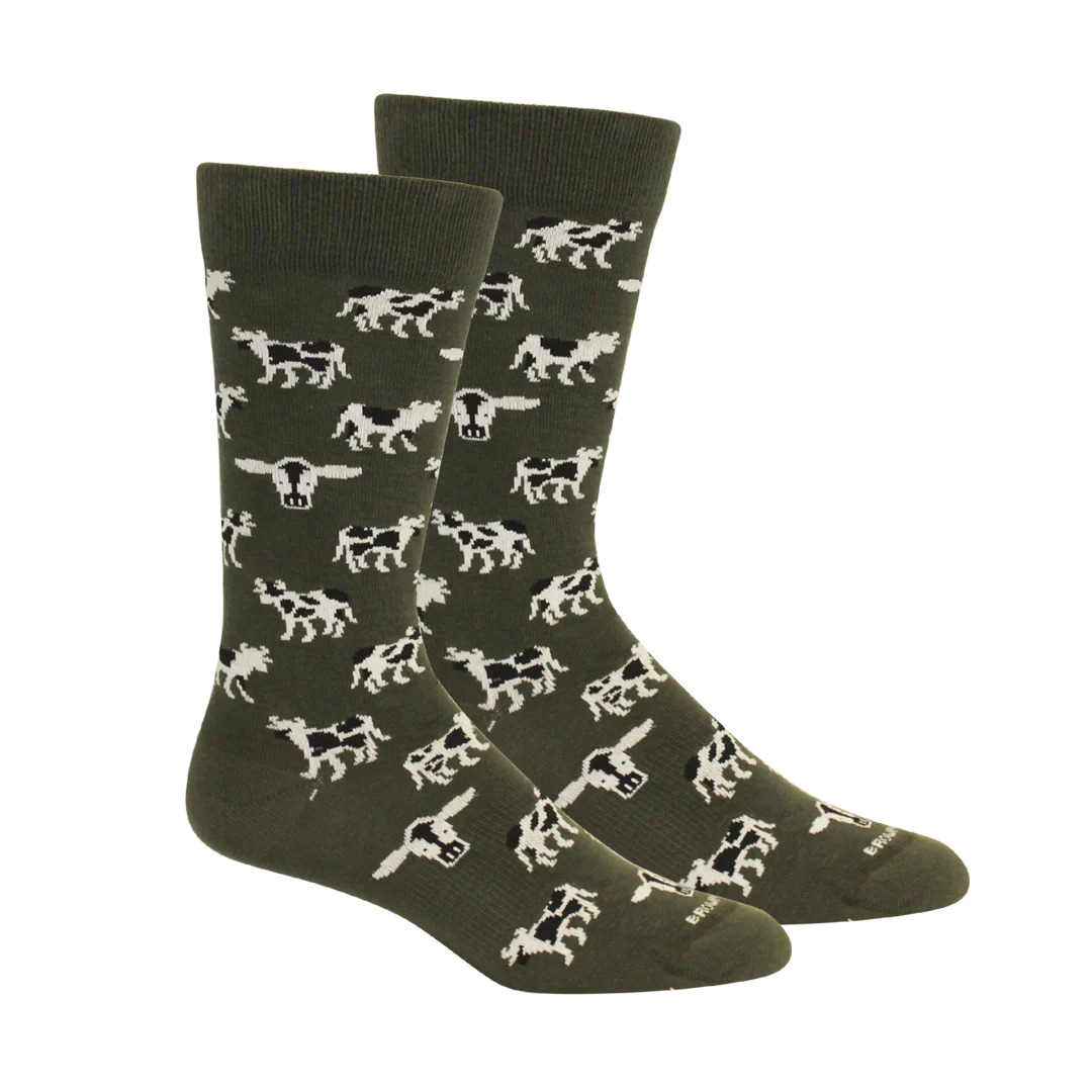 Brown Dog Socks - Mable Sage