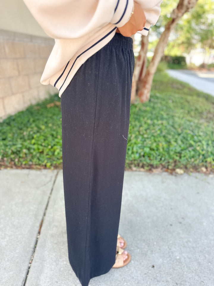 Scout Jersey Flare Pant - True Black