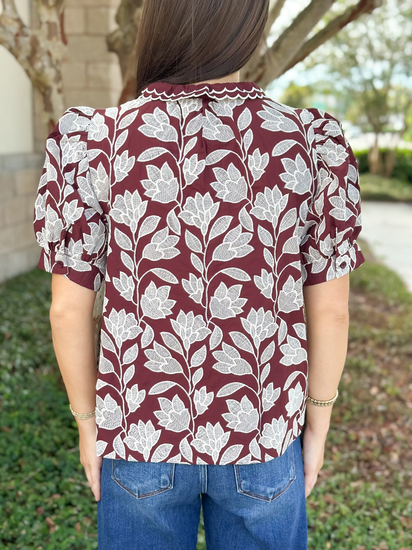 Autumn Leaves Blouse