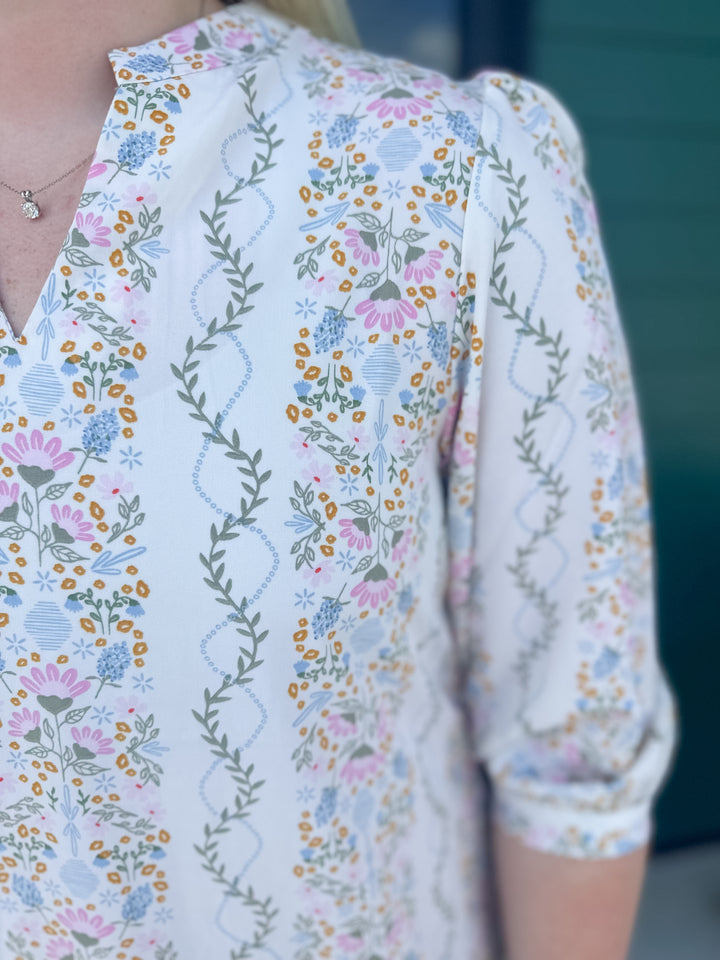 Naomi Dress - Ivy Lane Ivory