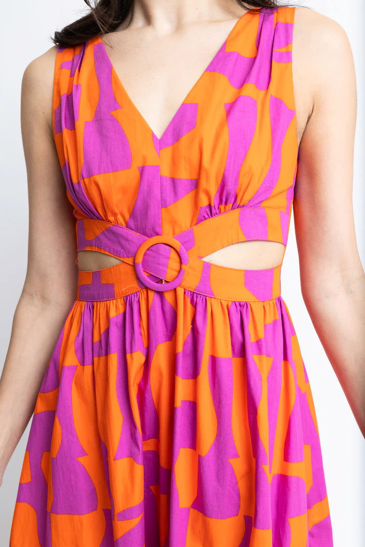Marlie Cut Out Maxi Dress