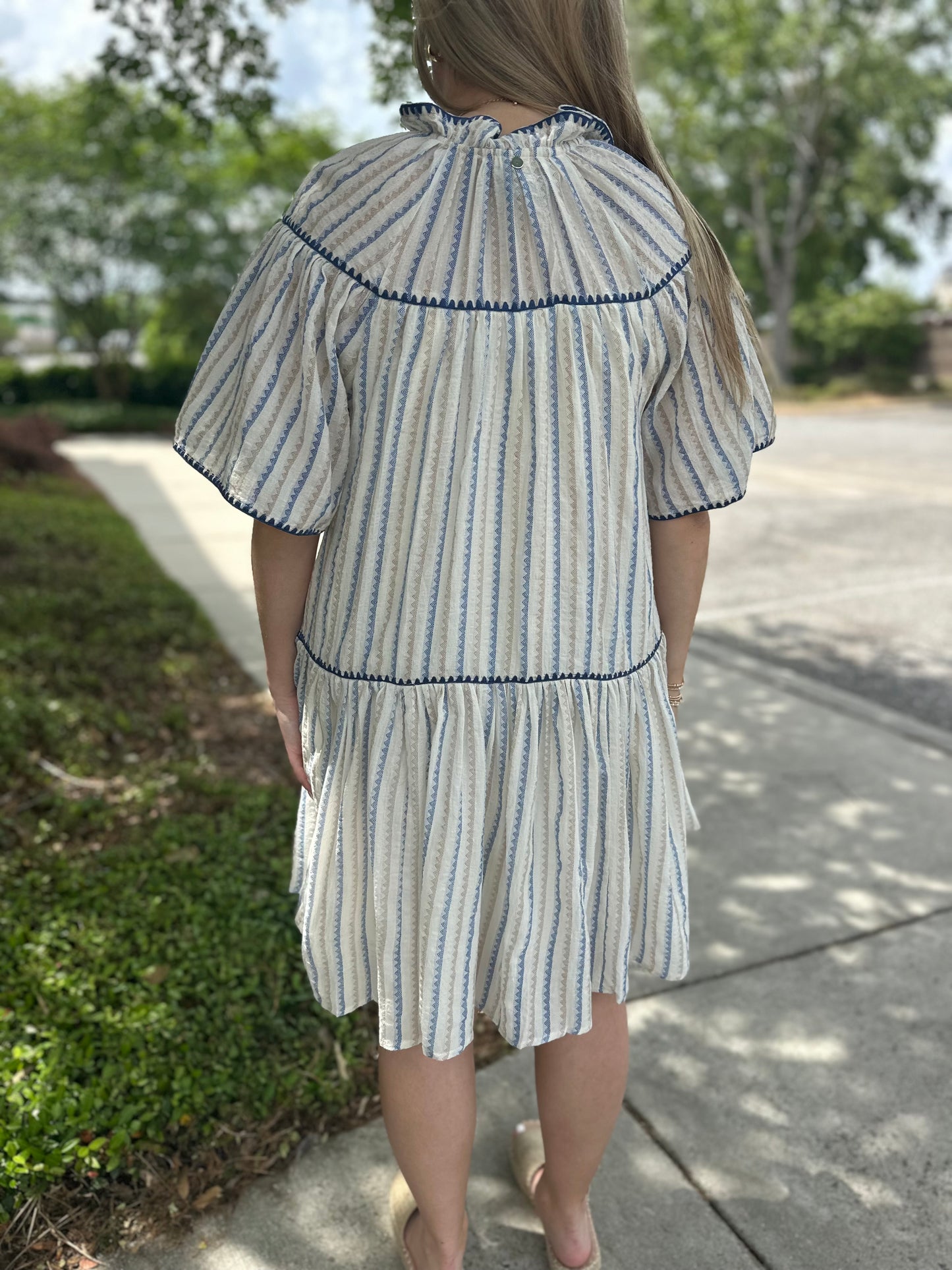 Michelle Linen Dress