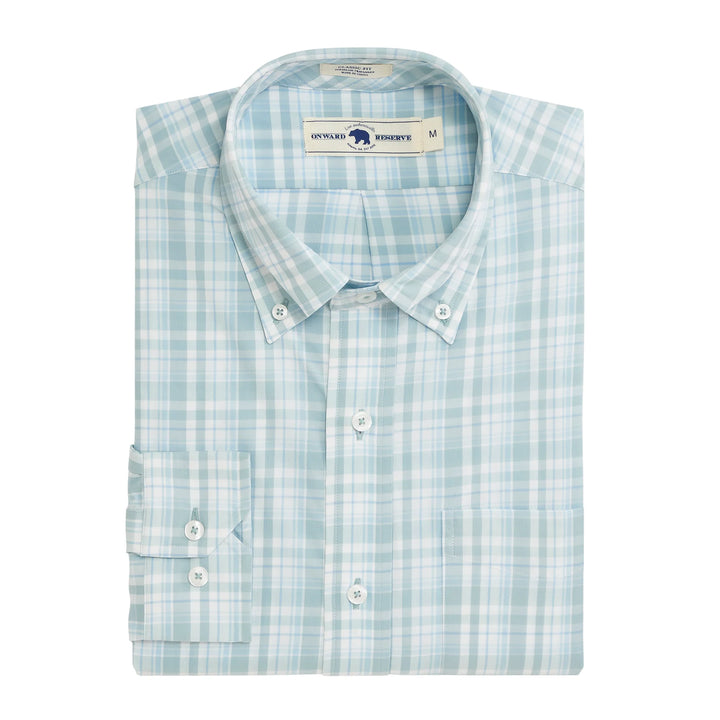 Onward Reserve Norman Classic Fit Performance Button Down - Cloud