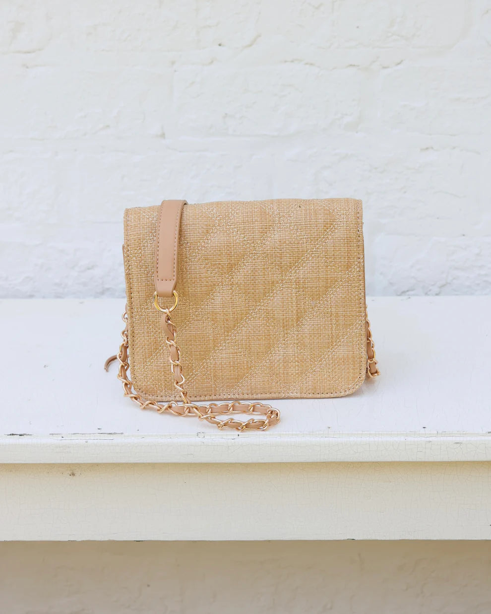 CH Evelyn Crossbody - Natural DQ
