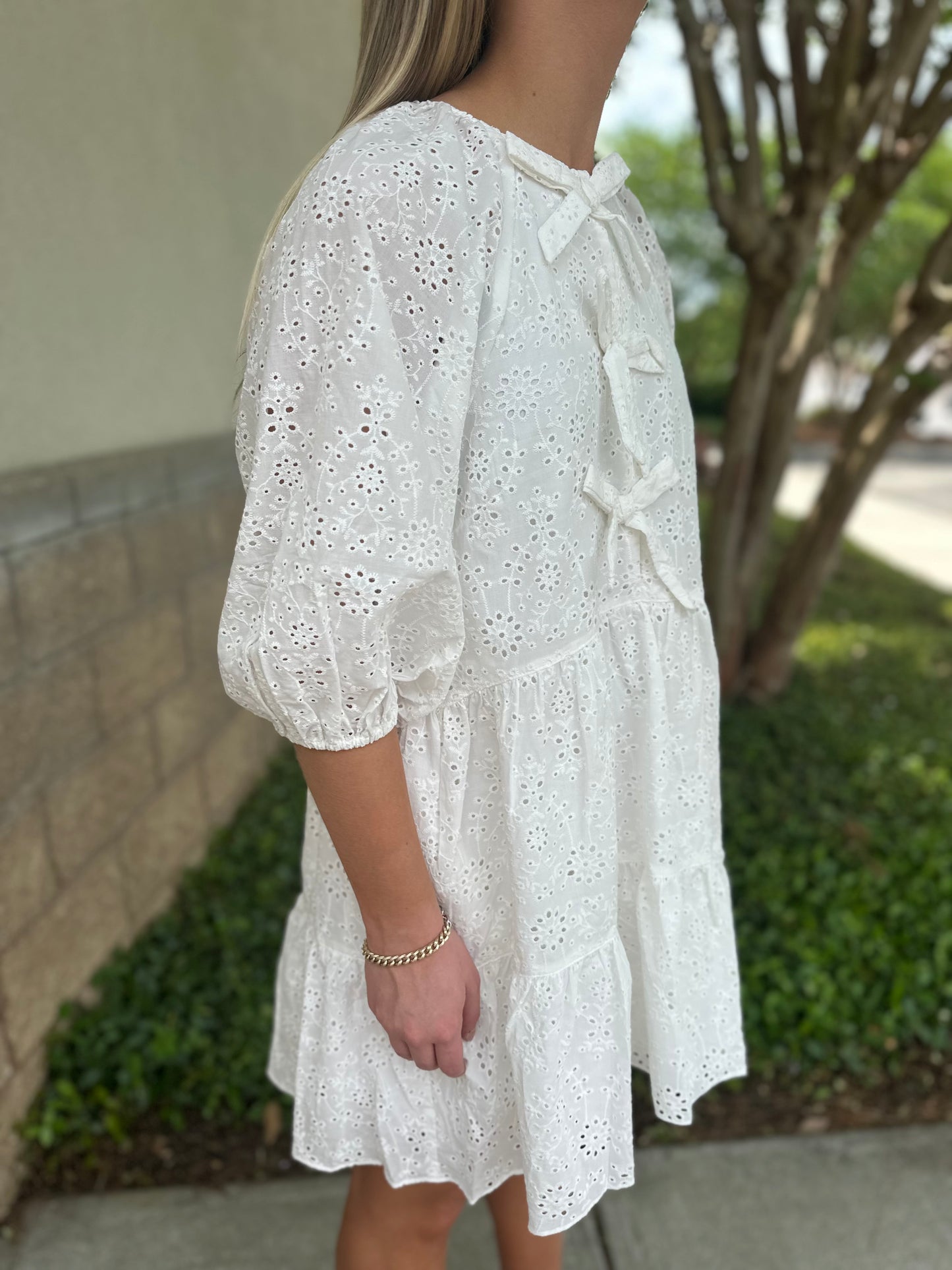 Oakley Eyelet Dress