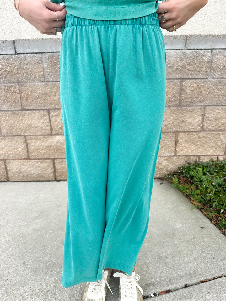 Scout Jersey Crop Flare Pant - La Palma