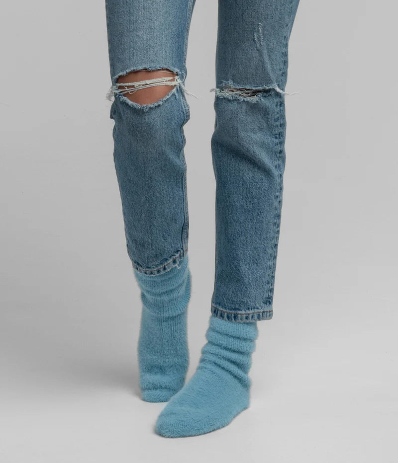 SSCO Women’s Ribbed Feather Knit Socks