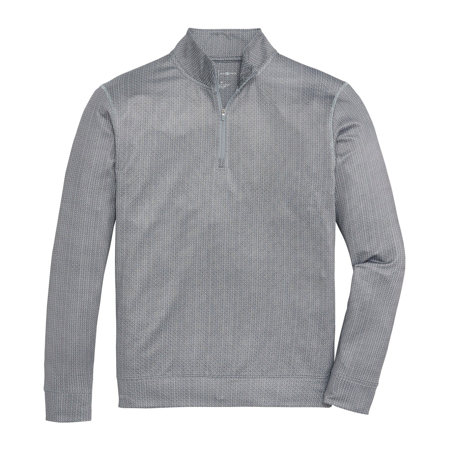 Onward Reserve Vintage G Printed Performance 1/4 Zip Pullover - Mirage Grey