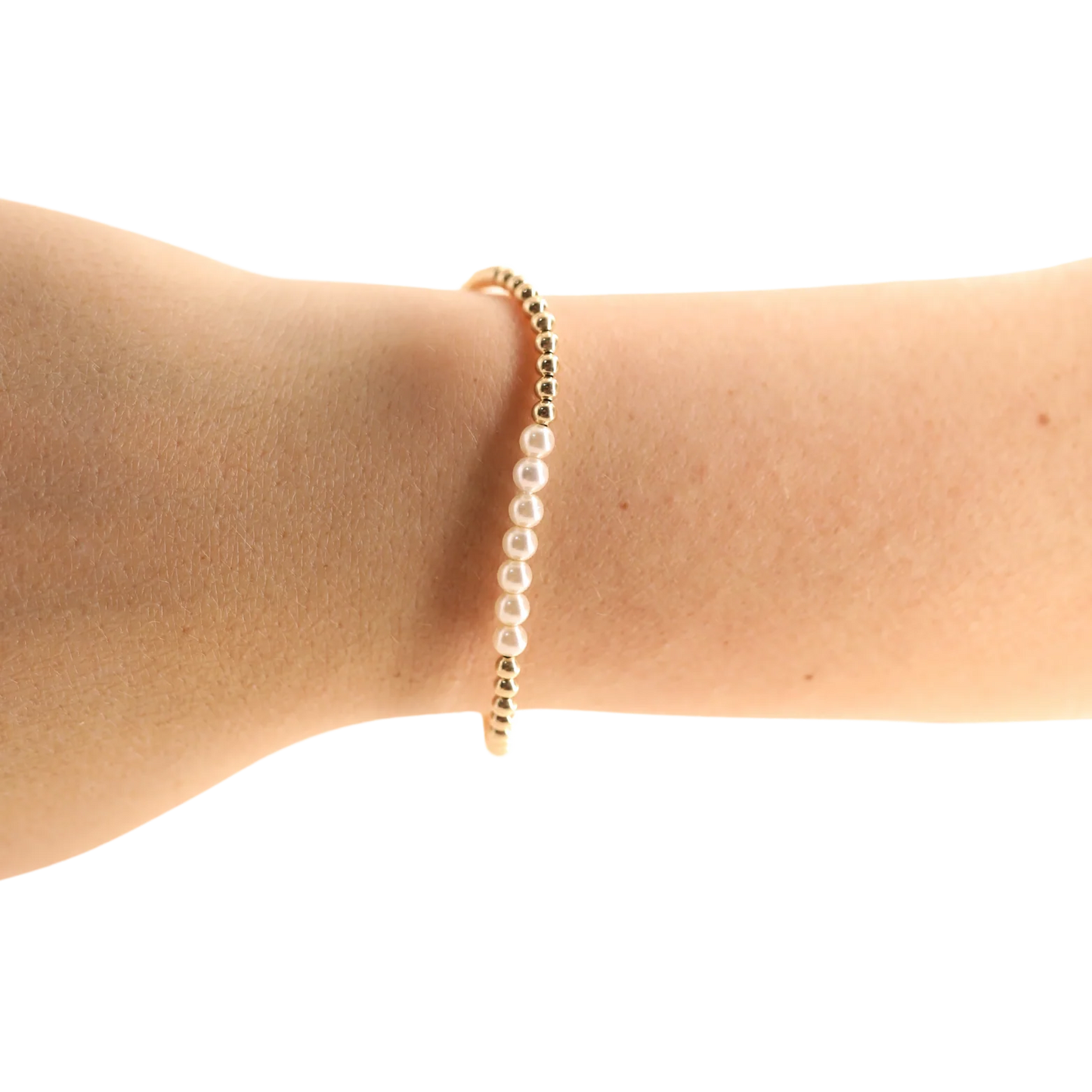 Beaded Blondes Sophia Pearl Bracelet