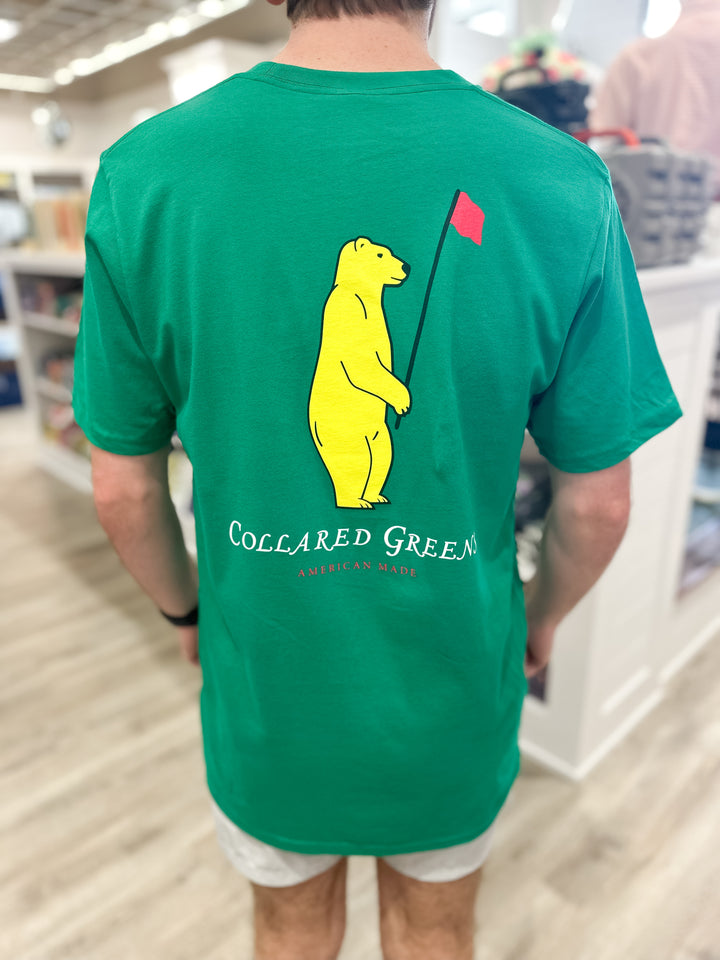 Collared Greens The Patron S/S T-Shirt - Augusta Green