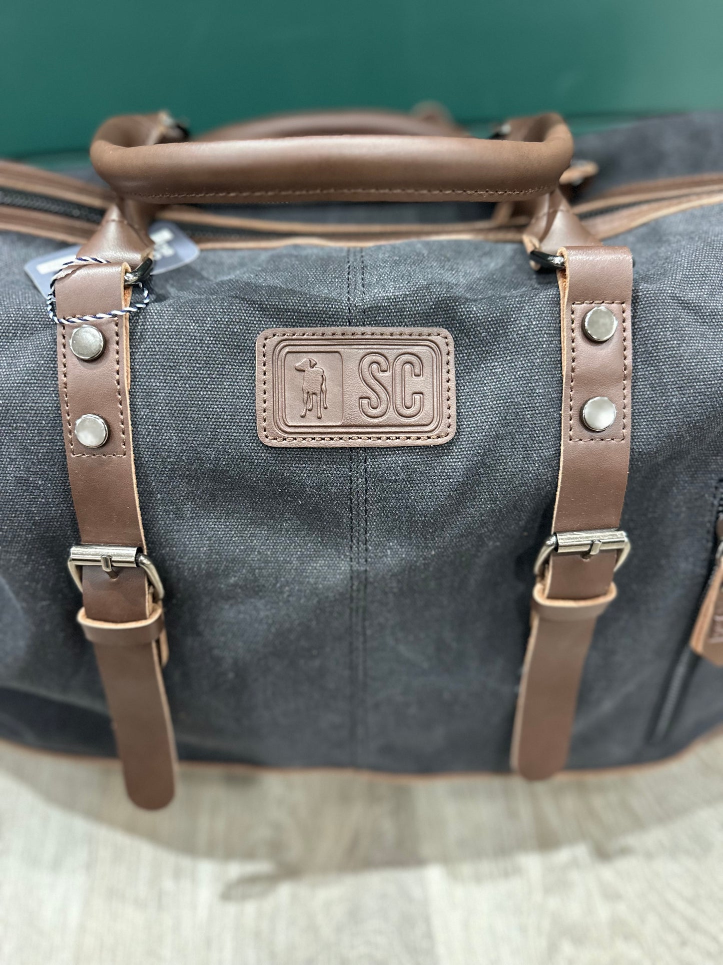 S. Casanova F25 Heritage Canvas Weekender