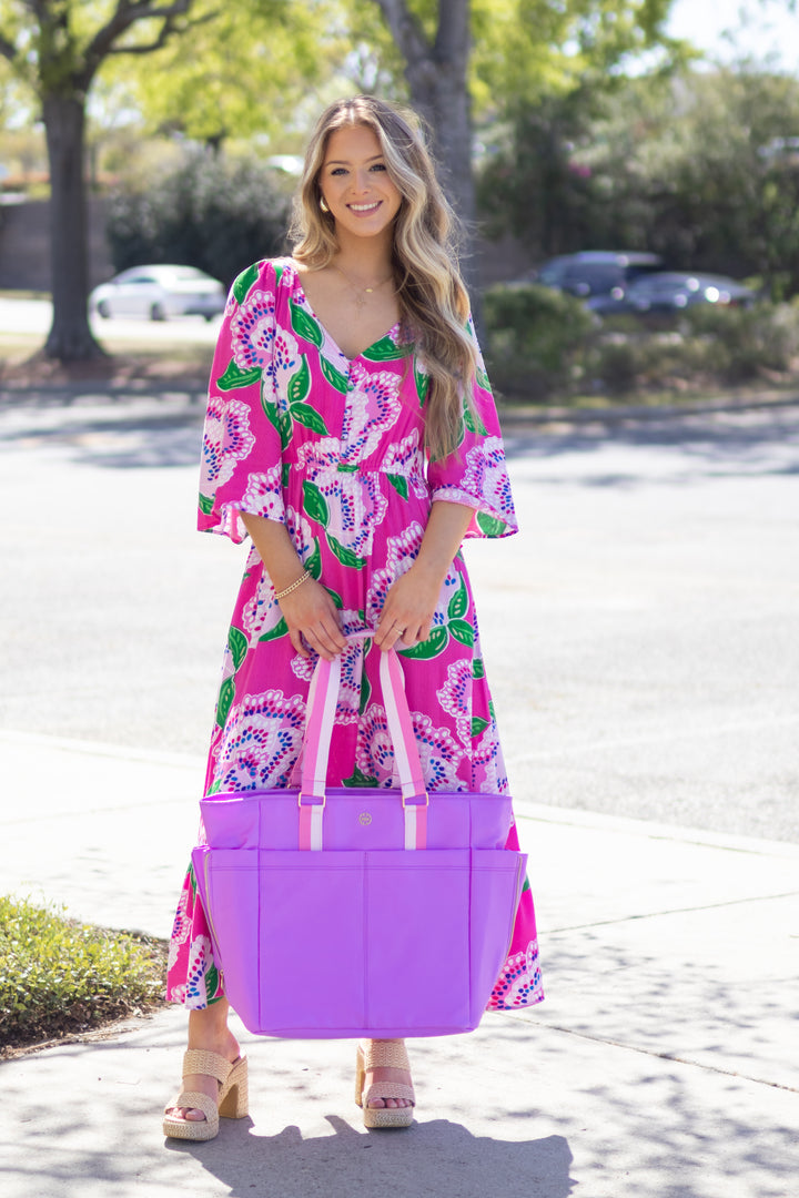 Melissa Dress - Petal Tango Pink