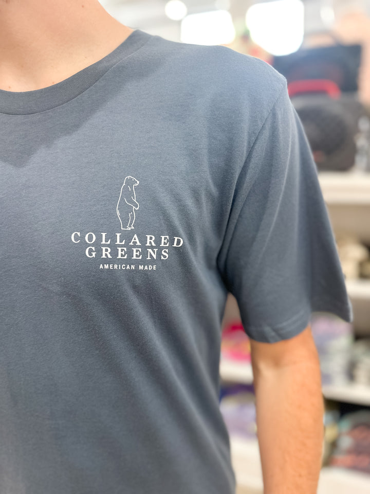 Collared Greens Lowcountry Boil S/S T-Shirt - Steel Blue