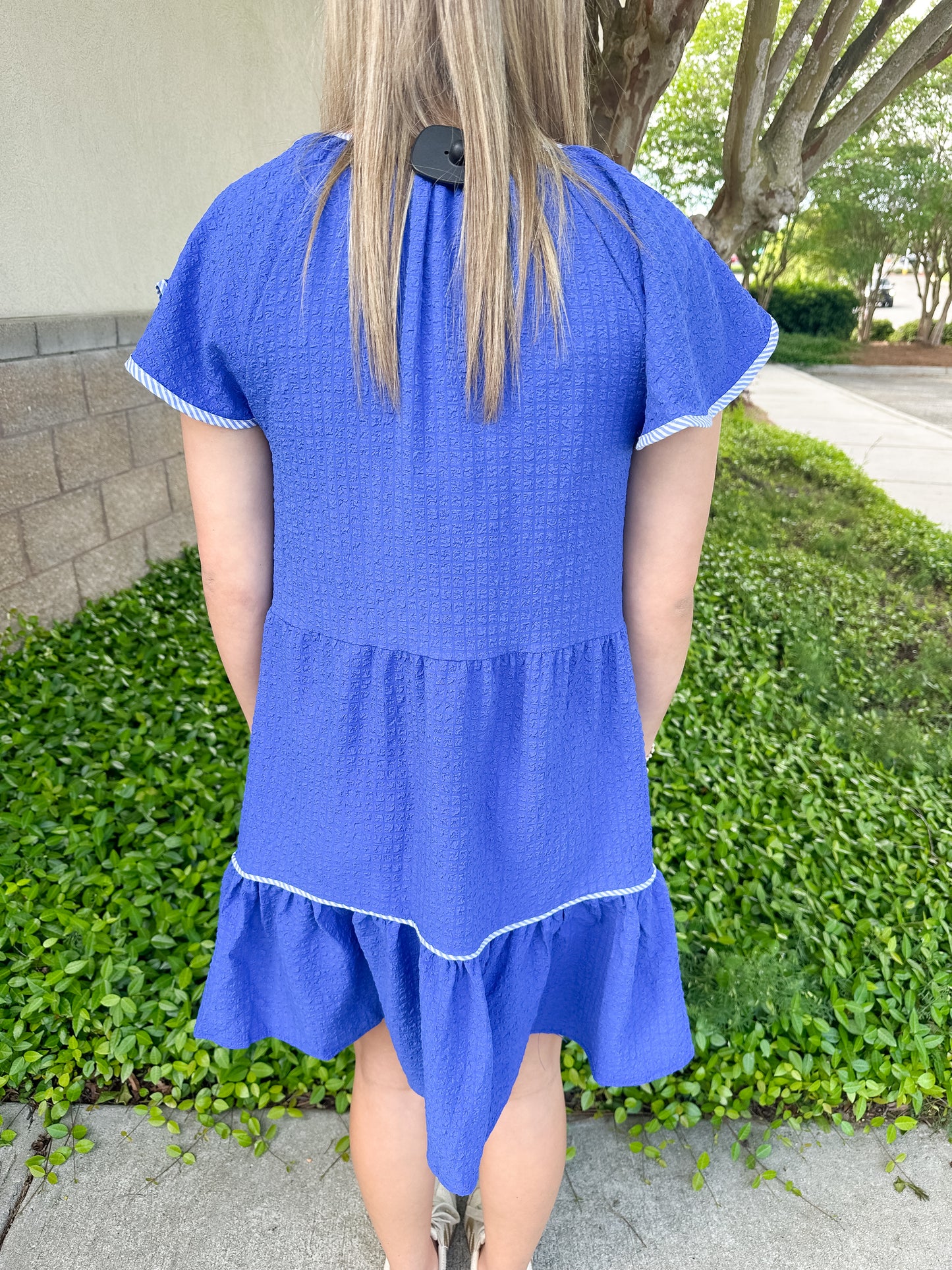 Lillian Dress - Blue