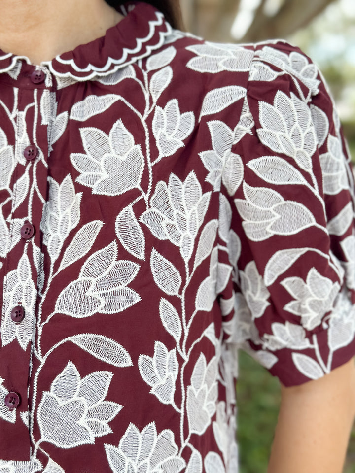 Autumn Leaves Blouse