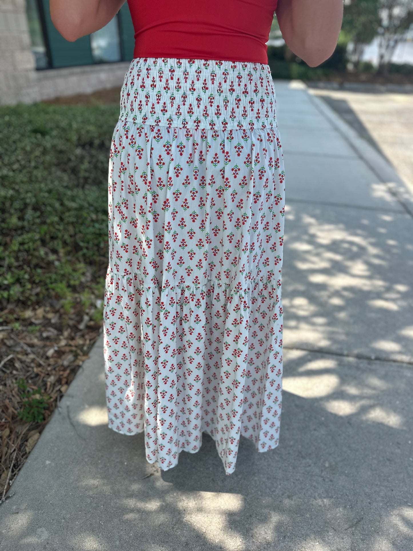 Dixie Flora Maxi Skirt